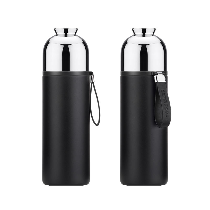 Portable Magnetic Filter Double Wall Glass Tea Infuser Water Bottle ODM