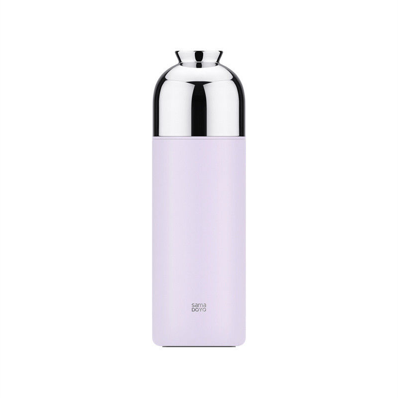 Portable Filter Double Wall Glass Tea Infuser Bottle 400ml