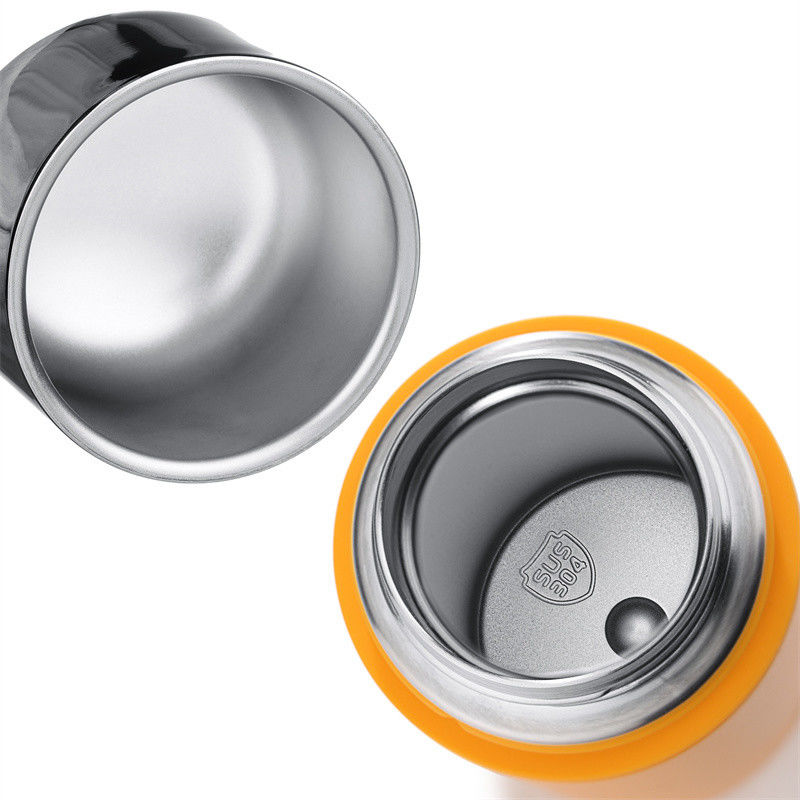 Portable Filter Double Wall Glass Tea Infuser Bottle 400ml