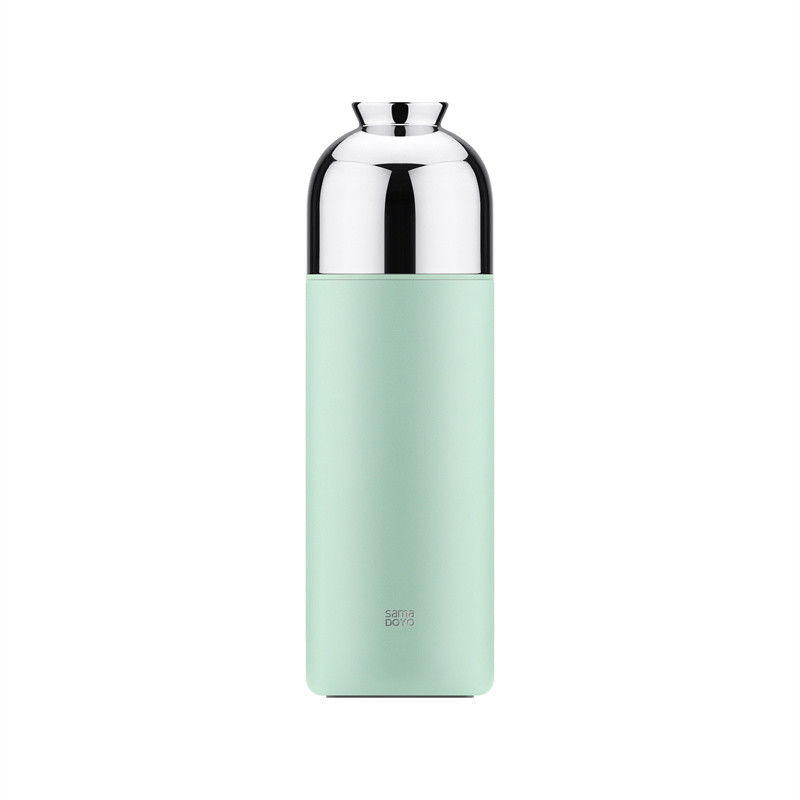 Portable Filter Double Wall Glass Tea Infuser Bottle 400ml