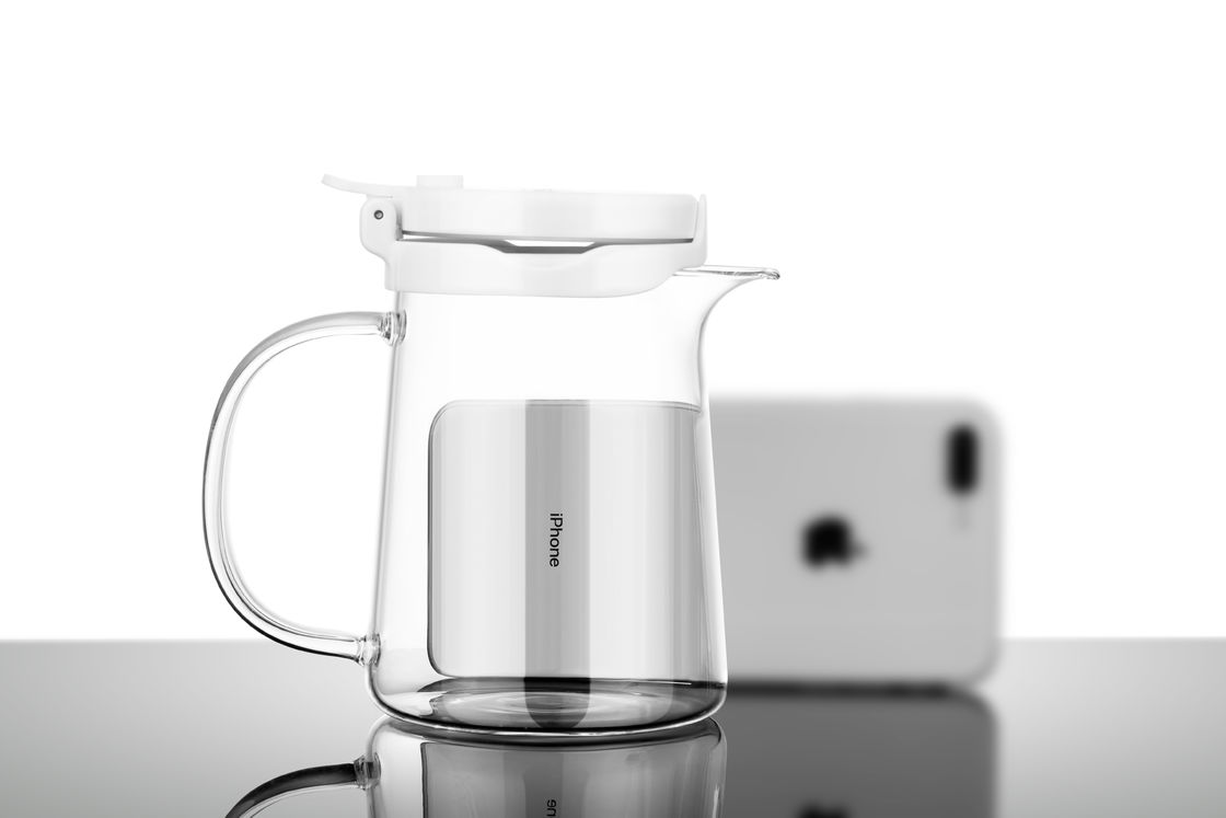 Sustainable Clear Tea Infuser Glass Teapot 304SUS Strainer Filter