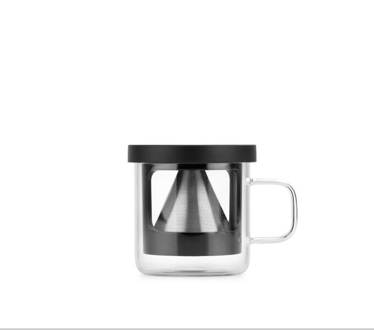 custom Hand Drip Coffee Maker Fine Mesh Coffee Filter Strainer 304SUS