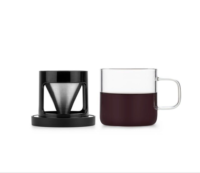 custom Hand Drip Coffee Maker Fine Mesh Coffee Filter Strainer 304SUS