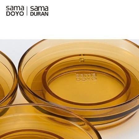 Samadoyo small Food Storage Glass Canister Set Tea Leaves jars With Lid 300ml-1380ml