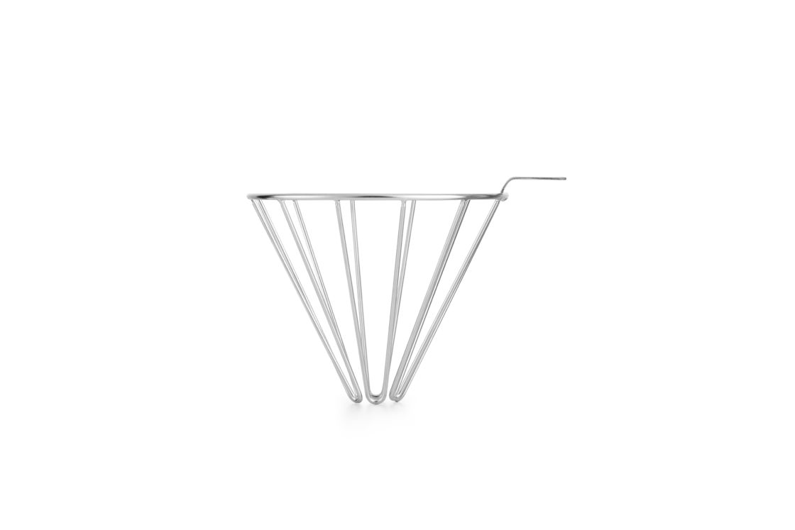 Reusable 304SS Paperless Coffee Dripper Filter For Manual Pour Over Cup