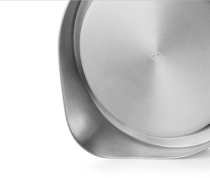 Stainless Steel Lid Glass Pitcher Water Filter With Strainer Custom