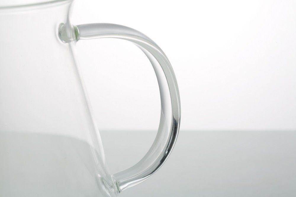 Handmade Pour Over Drip Kettle Coffee Maker 800Ml With Stainless Steel Lid Heat Resistant