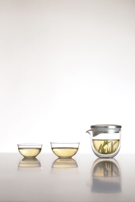 New Portable Travel Tea Cup Set Heat Resistant Borosilicate Glass Tea Pot Transparent Unbreakable Teapot With Gift Box Packing